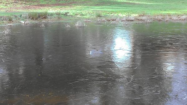 Winter golf.  Gotta love it!  #icecapades