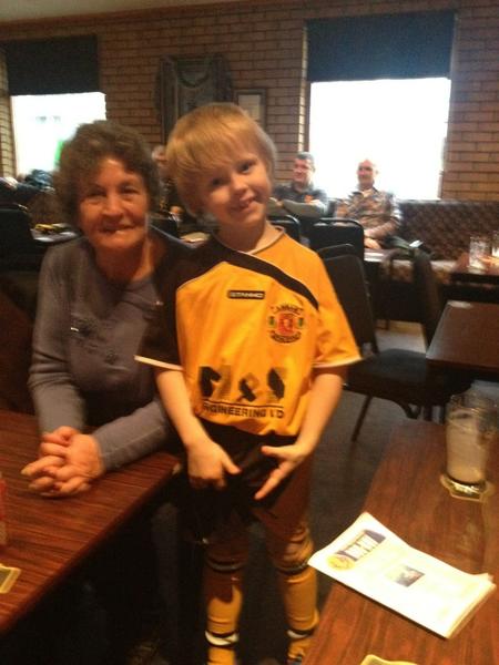 katebushed's tweet image. James and gran x