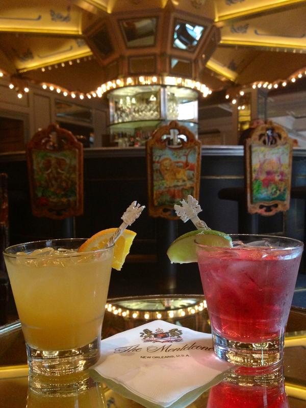 Hotel Monteleone (@hotelmonteleone) on Twitter photo Try our @CarouselBar @SugarBowlNOLA #cocktails! A <a href="/GatorZoneFB/">Florida gators</a> Gator Chomp or @UofLFootball Fighting Cardinal! #sugar13 Try our @CarouselBar @SugarBowlNOLA #cocktails! A <a href="/GatorZoneFB/">Florida gators</a> Gator Chomp or @UofLFootball Fighting Cardinal! #sugar13