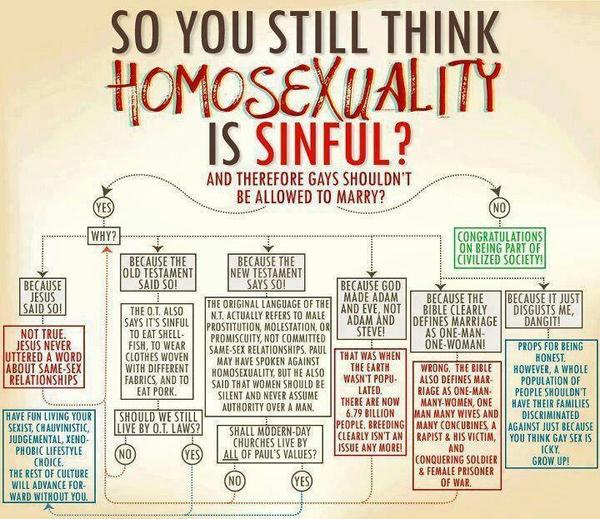 Homophobia Flowchart: