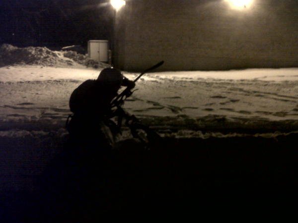 shannymills's tweet image. We got a bike stuck in the snow with all our hockey gear... #millsproblems