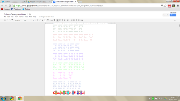 FBrebner's tweet image. And of course this is all the work Geoff got done in Computing #HigherComputing