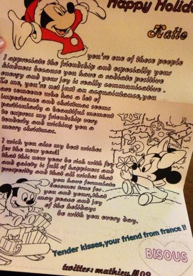 Not only is this 1 of the best fan/friend mail I've received but @MathieuM09          sent this all the<a href="/tag/beautiful"class="tags"><span>#beautiful</span></a>