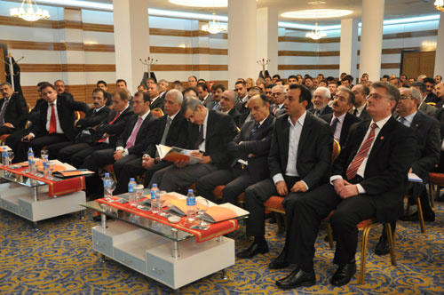 KALKINMA BAKANI SAYIN CEVDET YILMAZ, KARAMAN’DA SANAYİCİ VE İŞADAMLARI İLE BİR ARAYA GELDİ.