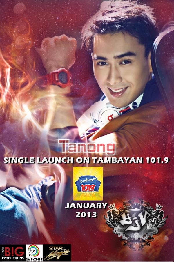 chemallo47's tweet image. @YoungJVofficial 's #Tanong Single Launch next week on @Tambayan1019 :)  @anacanuday18 @shirlitaganda Please RT. Thanks