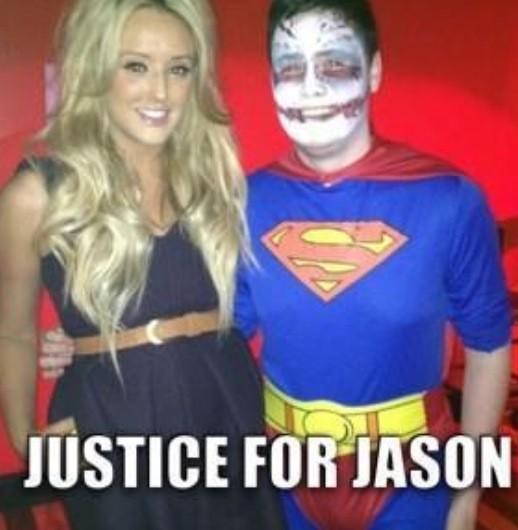 Charlottegshore's tweet photo. Me and Jason when I met him on Halloween not long ago at all #justiceforjason #RIP http://t.co/k08kAfPI