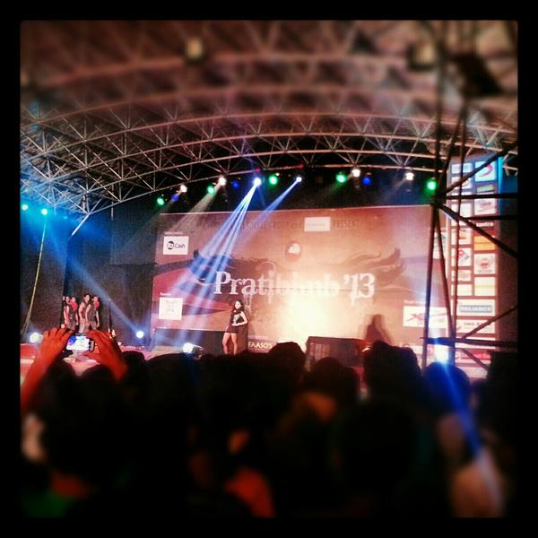 Fashion Show in the Quad. Yes. Really.