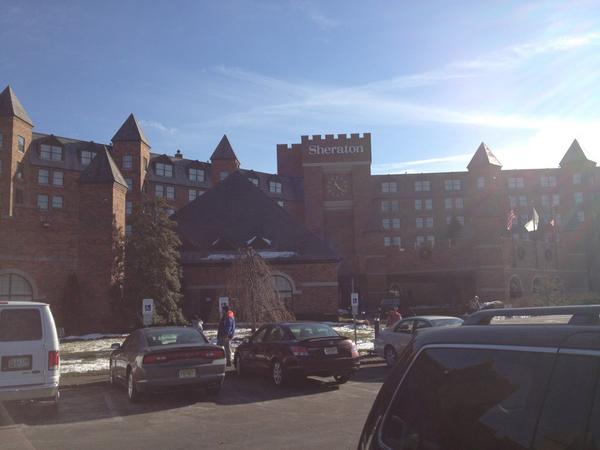 IgniteBrand's tweet image. Business meeting at #Parsnippany #NJ at the #Sheraton - looks a lot like a castle - ind branding within a franchise