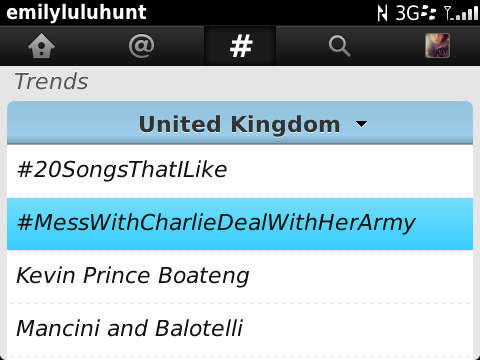 emilyluluhuntt's tweet image. #YESDAT #TeamMK1 #CharliesArmy @Charlie_MK1 on this! ♥