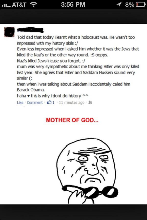 dumbposts213's tweet image. Mother of god.