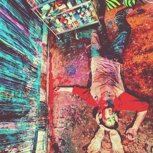 TheAxelrod's tweet photo. Paint overdose. Oh well. For @laweekly by #starforeman #meltingwonderland http://t.co/8pqBehKG