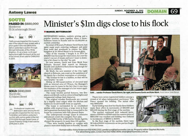 iskandarpn's tweet image. #Kraton #DavidReeve #Rozelle #Sydney has been sold #iskandarpn