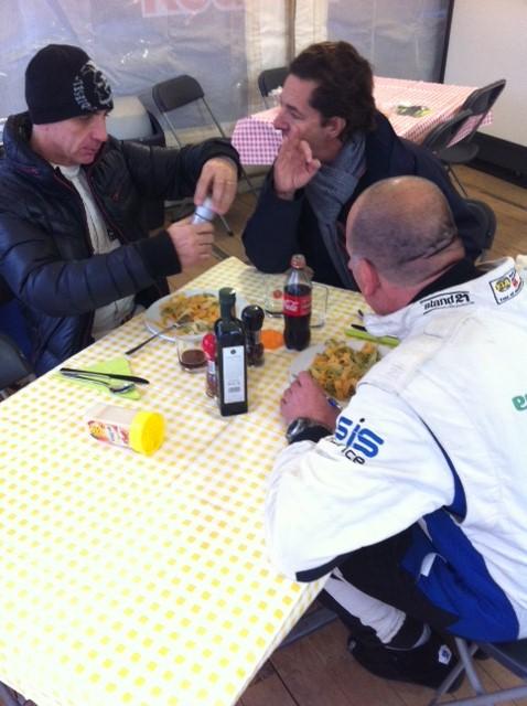 FIAERC's tweet photo. Debriefing with François Delecour, Dominique Savignoni and Marc Van Dalen from @kronosracing  #FIAERC http://t.co/Uup5nVH9