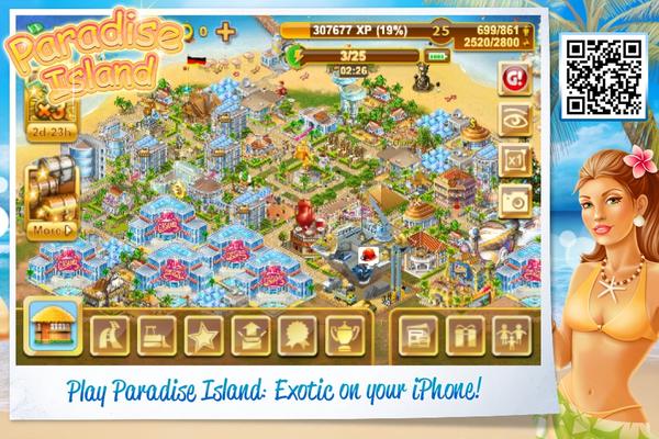 Start playing Paradise Island: Exotic on iPhone bit.ly/photo_island #iphone #iphonegames #gameinsight