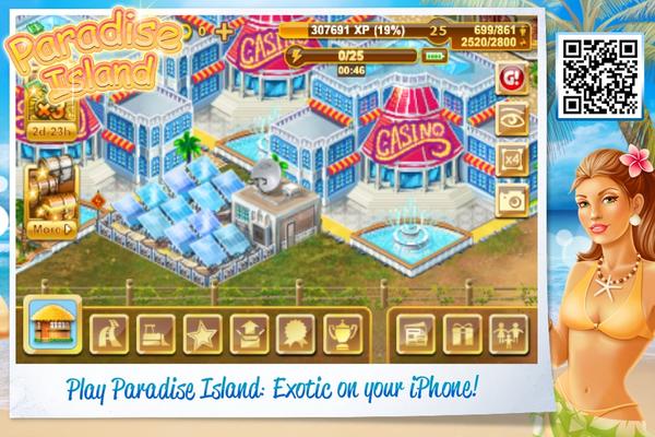Start playing Paradise Island: Exotic on iPhone bit.ly/photo_island #iphone #iphonegames #gameinsight