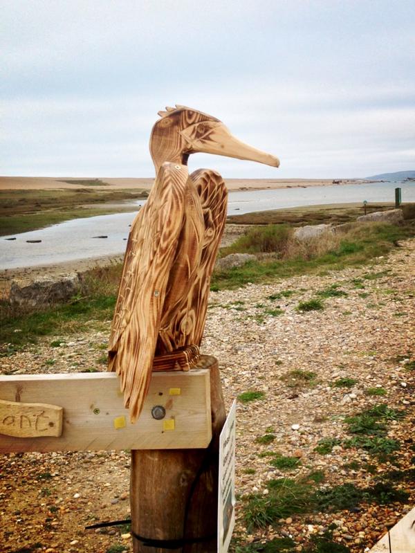 Chesilbeachcafe's tweet photo. Lovely still morn here, stunning views as always. http://t.co/AF7AbWQs