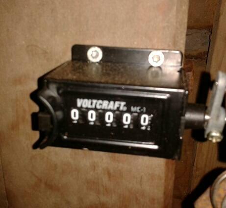 Omwenteling teller op 0, en daar gaan we weer @ molen Zuidwendinger.