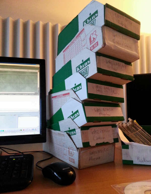 Happy New Year! Just a small pile of work to welcome us back...