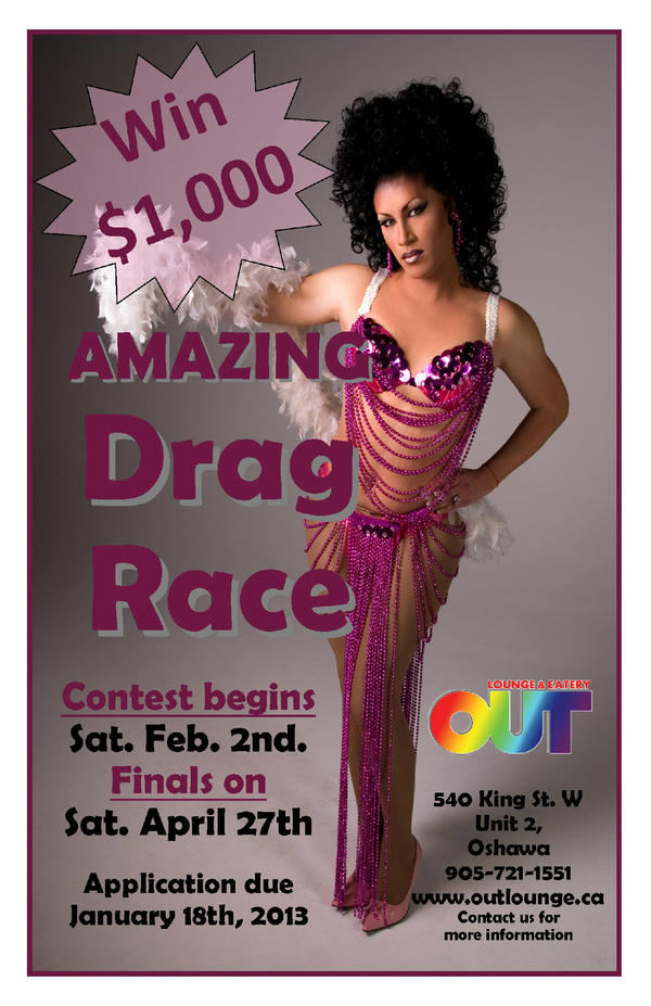The Amazing Drag Race application are due soon!