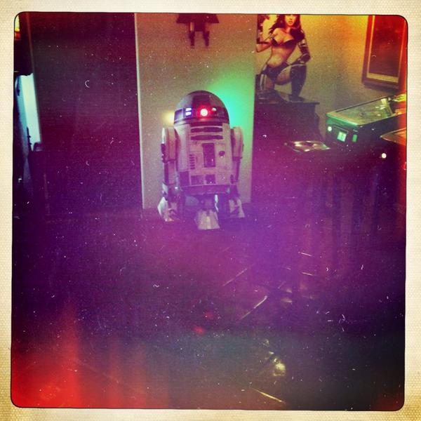 Is it cool or embarrassing to own a life size R2D2? It's cool right?...Right?!