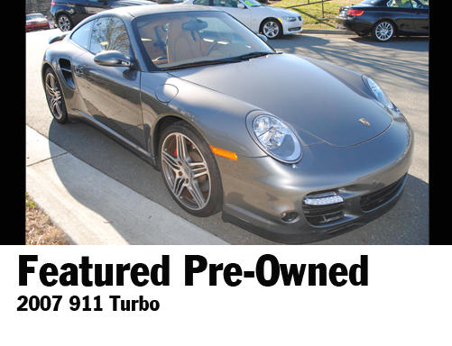 PorscheSouthpnt's tweet image. Performance Porsche's featured used car - 2007 911 Turbo. Only 14,700 miles! #Porsche