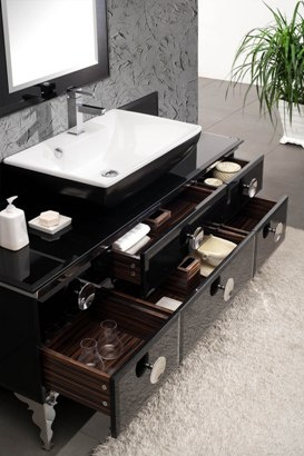 newvanities's tweet image. The all new Moselle Black Glass Bath Vanity is Here.  See It Here.  newvanities.com/fresca_moselle…