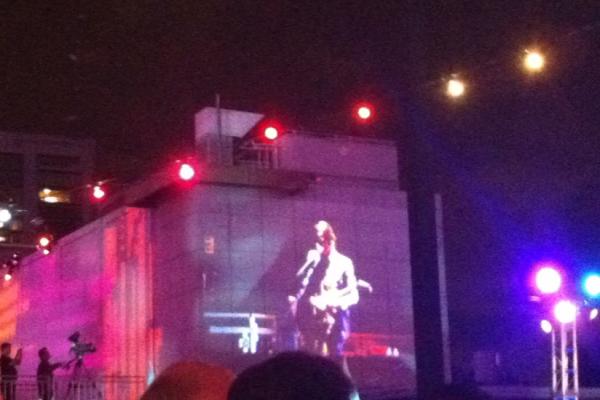 GarthDB's tweet image. Weezer at #maxbash