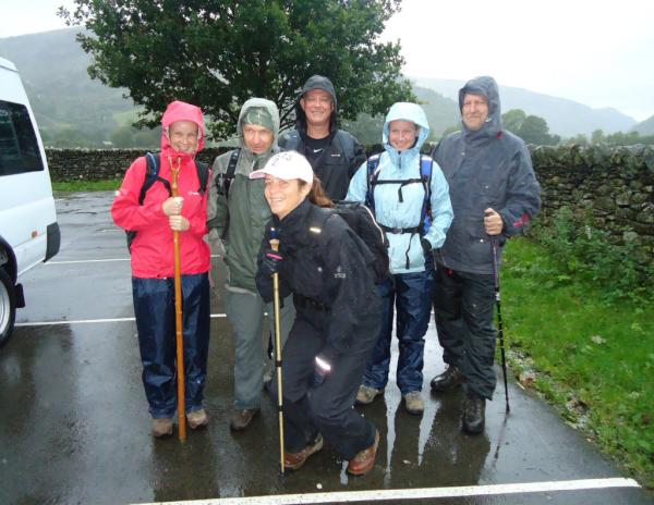 Our Partnerships team walked 41 miles across a rain swept Lake District for Dekamile, raising £3.5k. They earned it!