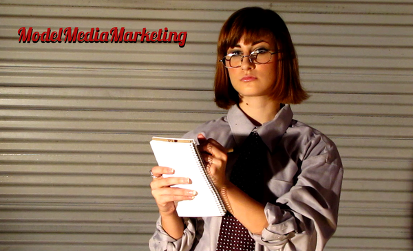 model_media's tweet photo. Miss Vera, Hard at work promo shot http://t.co/ft08eo4y