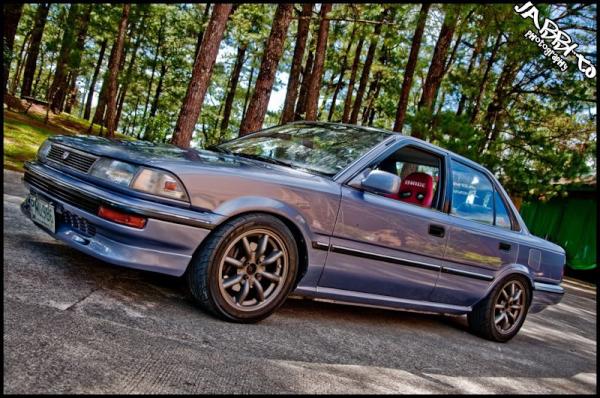 Modif_Mobil's tweet image. Toyota AE92 with RS Watanabe 15 x 6,5'  #velg