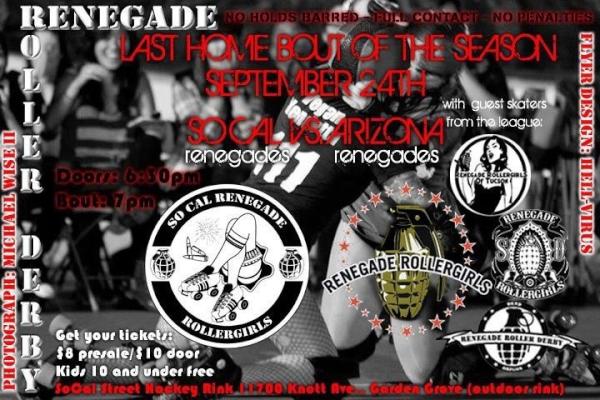 SoCalRenegades's tweet photo. Off to the rink to start setting up. SoCal vs. AZ, Renegade all the way!!! http://t.co/sYKjcBLy