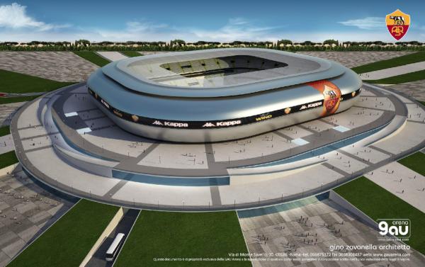 GAUARENA's tweet photo. Progetto Stadio A.S. Roma http://t.co/v9164N8J