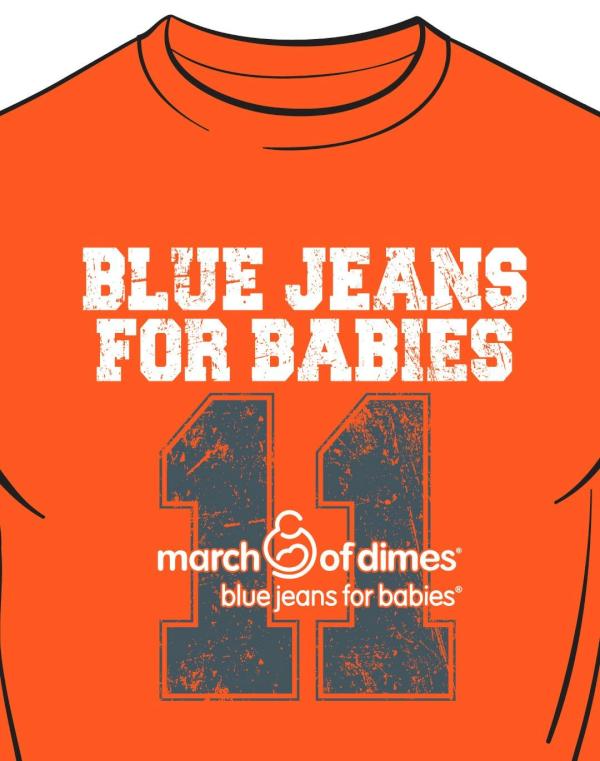 MarchofDimesTN's tweet photo. Here's the 2011 K'ville area Blue Jeans For Babies T-shirt! For more info call 865-694-6003 or mcheek@marchofdimes.com. http://t.co/aRvJmuDj