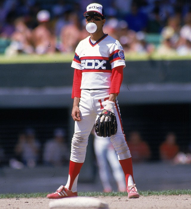 SI Vault on X: Ozzie Guillen in 1985, wearing the underrated White Sox  uniforms of the mid-80s. Are White Sox fans sad to see him go?   / X