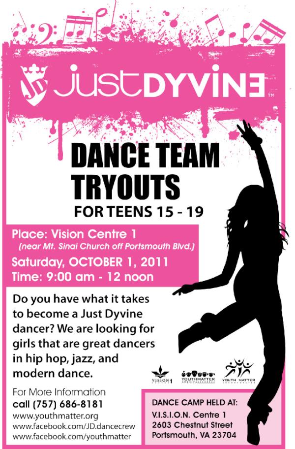 JustDyvine's tweet photo. See the attatched flyer more more info on our tryouts this SATURDAY http://t.co/nli2dpPs