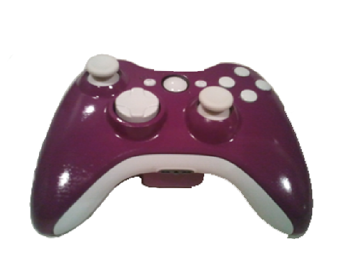 toolboxgamez's tweet photo. #xbox360 modded controller - Purpura @toolboxgamez http://t.co/8Auc1FiS