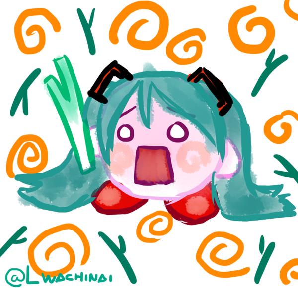 SalonMangaCom's tweet photo. Ya tenemos nuestro primer participante. ¿Que os parece el Kirby de @LWachinai? http://t.co/qyHn85SZ