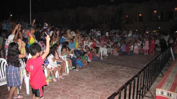 صور رحلة منتزه خليفة السياحي  فقرة المسابقات للأطفال