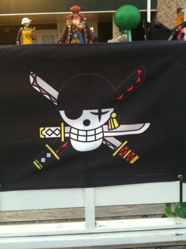 One Pieceが大好きな神木 スーパーカミキカンデ 新世界編ゾロの海賊旗 Http T Co Q0bbmtdh Twitter
