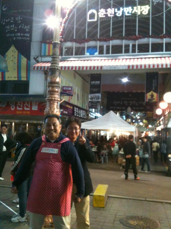 헥헥, 직장생활은 힘들어요!! @ 춘천낭만시장 야간개장_신나는밤, 맛있는시장
