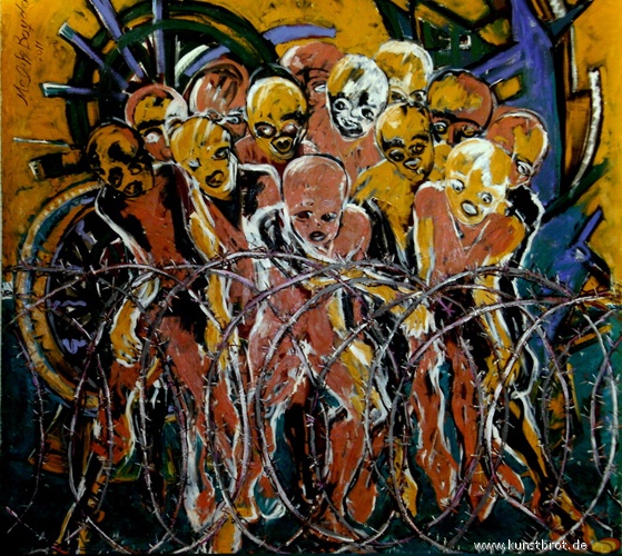 'Kein Ausweg' von Melek Baydar, neu auf unserer Seite
kunstbrot.de/index.php?opti…
