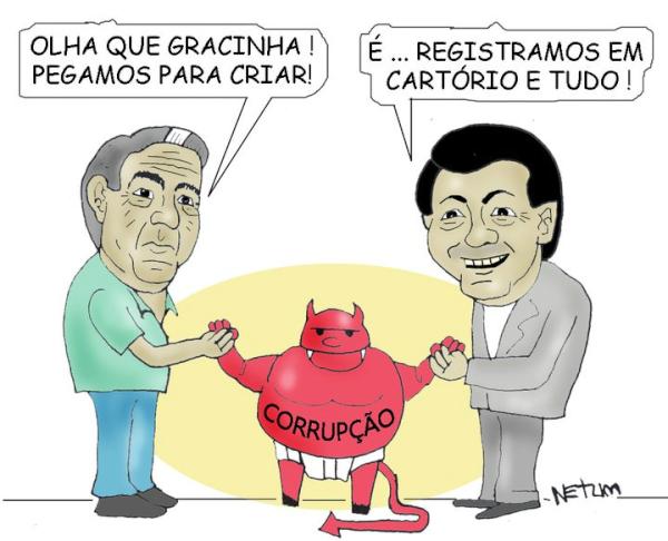 HercolesCosta's tweet image. Cool!! RT @Itapuranga Charge sobre o "Termo de Acordo" #netum