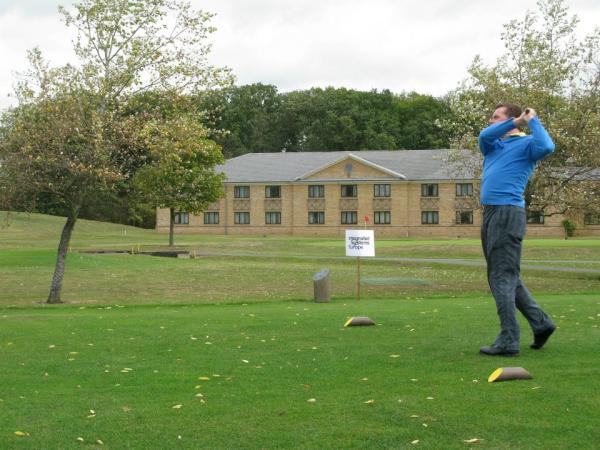 MacmillanGolf's tweet photo. Taking a swing at support! http://t.co/c0aGyipy