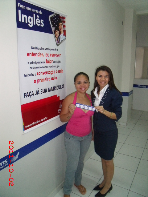 MicrolinsPicos's tweet image. Francenilda Conceição ganhadora da bolsa integral, sorteio realizado dia 05/10/11 ás 15:00 na rádio Liderança