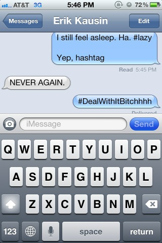 MBGagaAddict's tweet image. @ElectricErik Muhahahaha #GetOverIt #HashtagAddiction