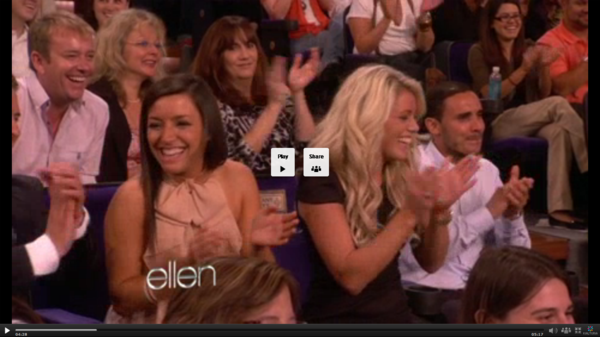 eleanor_rosney's tweet photo. Is this @AlanHughesFF on the #EllenShow? @TV3Ireland http://t.co/z7C2sslu