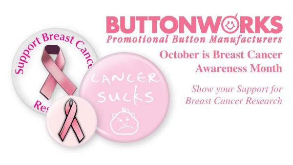 Buttonworks's tweet image. Show your support for Breast Cancer Research at buttonworks.com/awareness-butt…