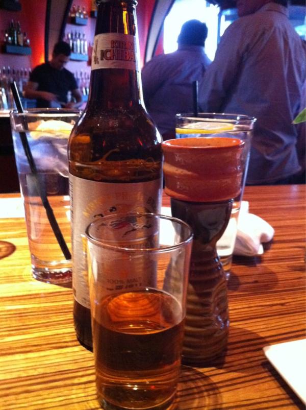AzAvenger's tweet image. Sushi and sake with coworker.  Let the weekend begin!