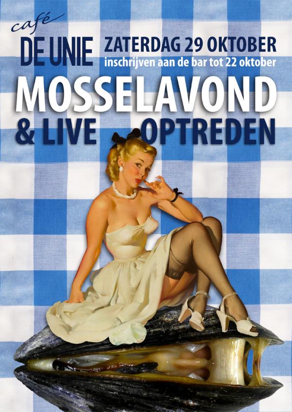 Cafedeunie's tweet photo. 29 oktober!!! Mosselavond in café de Unie. Voor 15 euro onbeperkt mosselen. Er zijn nog een aantal plaatsen vrij!! http://t.co/WHidjNmc