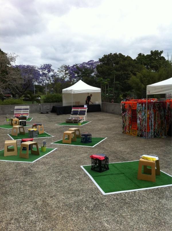 2highFestival's tweet image. The Tea Garden is ready, the band had sound checked, we're just waiting for you! #2high